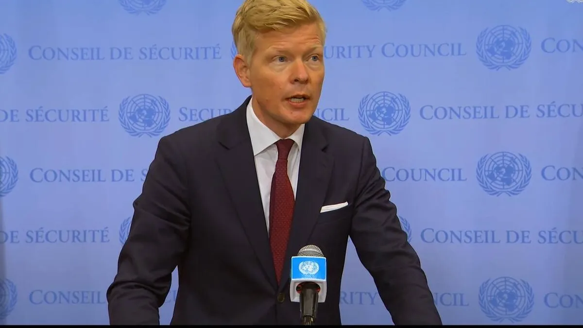 Special Envoy, Hans Grundberg