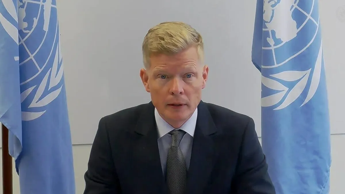 Special Envoy Hans Grundberg