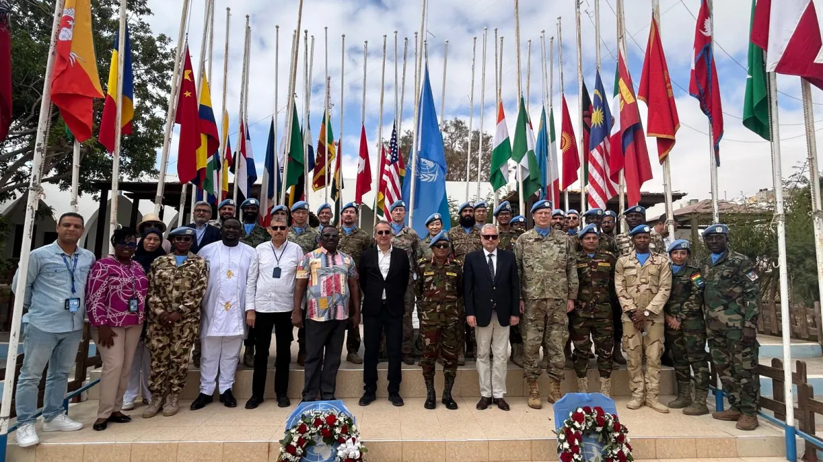 MINURSO CELEBRATES THE INTERNATIONAL DAY OF PEACEKEEPERS Photo of International Day of Peacekeepers