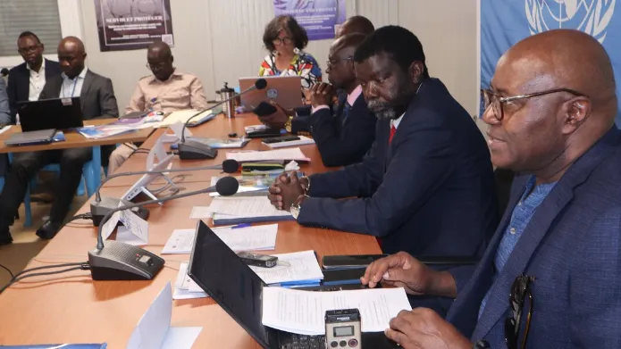 Meeting against the recruitment of child soldiers