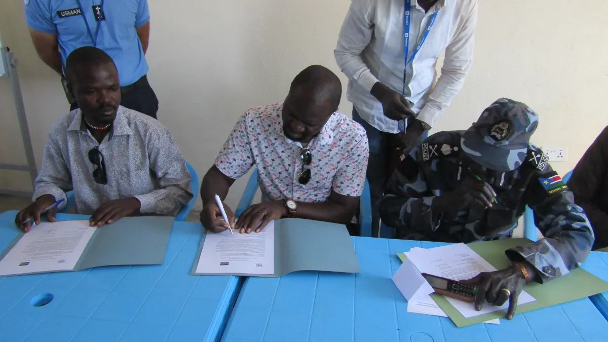 Handover police facility