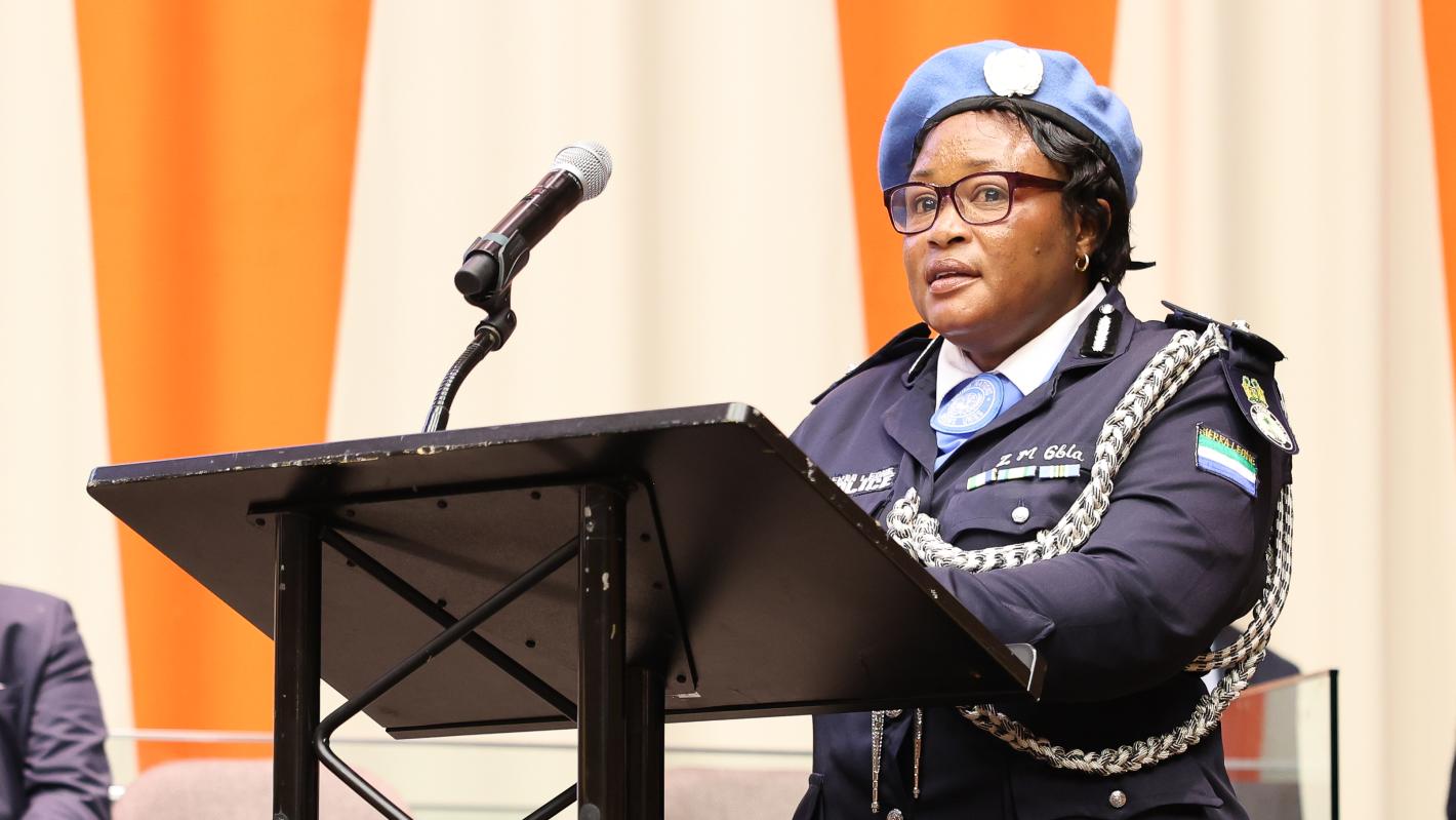 Chief Superintendent Zainab Mbalu Gbla
