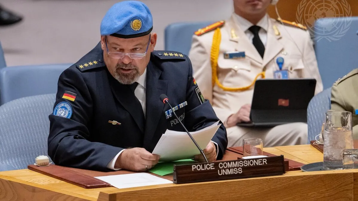 UN Peacekeeping UNMISS South Sudan Police Commissioner