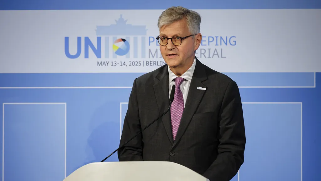 Under-Secretary-General for Peace Operations, Jean-Pierre Lacroix, speaking at the closing ceremony, UN Peacekeeping Ministerial, Berlin, Germany, 14 May 2025