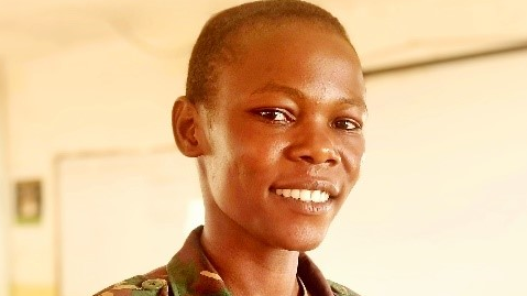 a woman's headshot