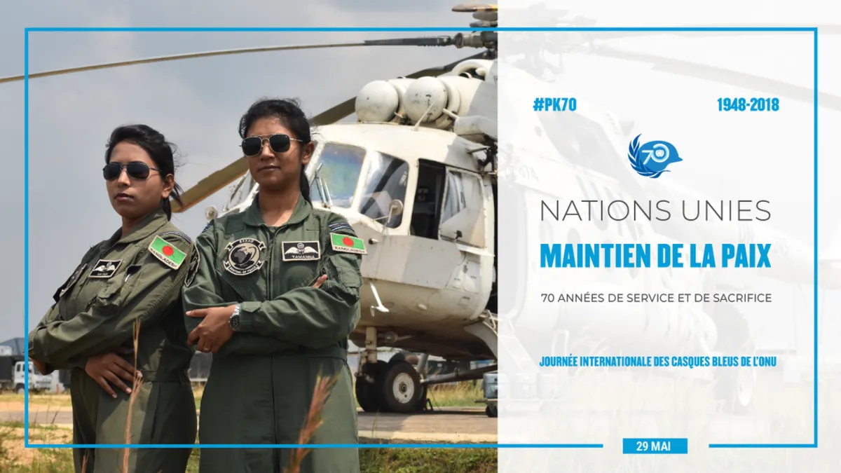 UN Peacekeeping 70 Years of Service & Sacrifice
