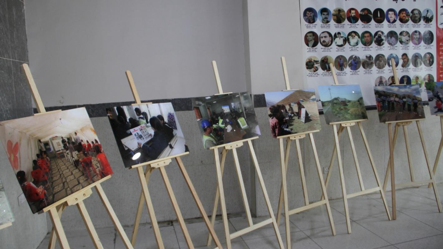 pictures on a stand