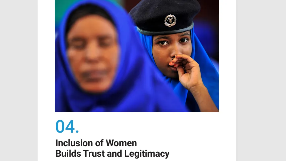 UNOAU participates in webinar on women’s inclusion, trust and legitimacy in security sector reform