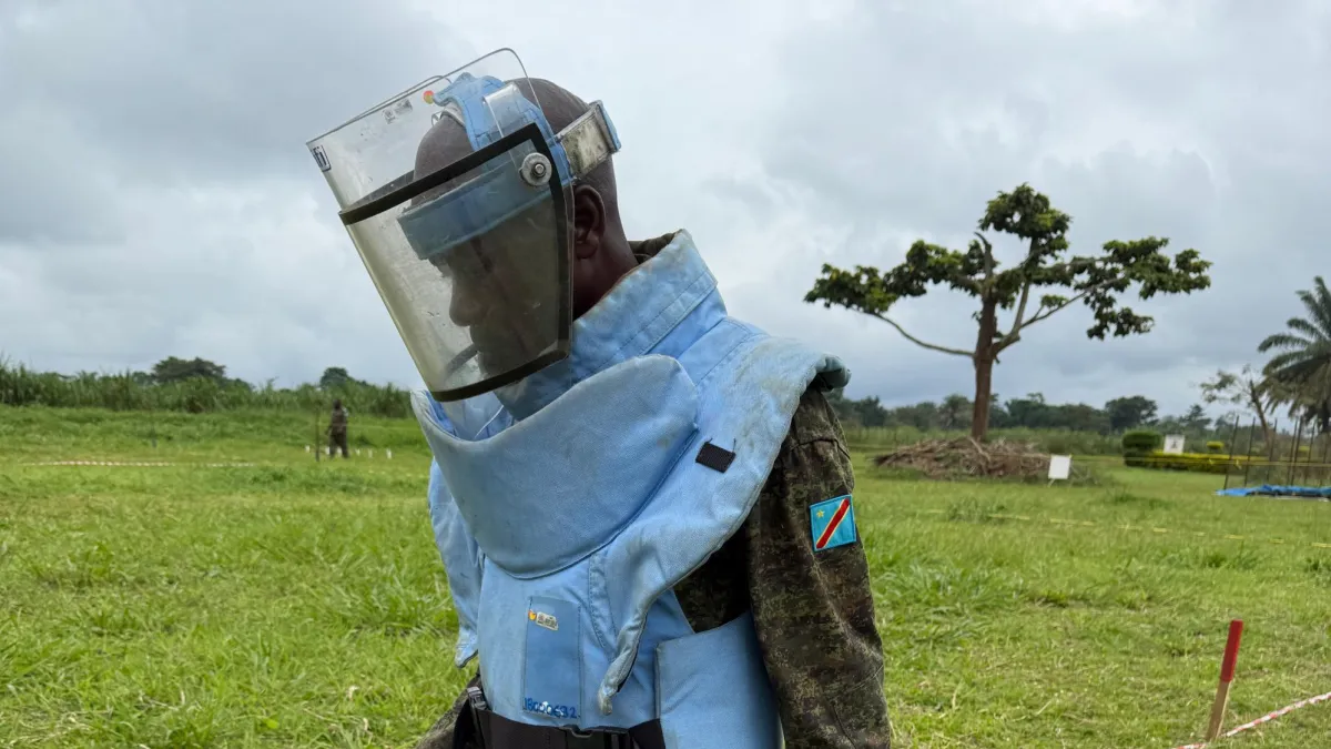 la MONUSCO ouvre un centre de formation au déminage à Beni