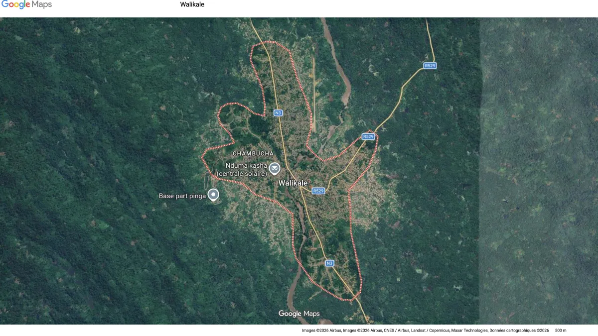 Walikale Map