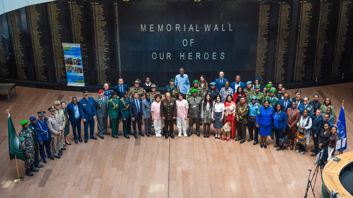AU, UNOAU, ISS and IPSS commemorate International Day of United Nations Peacekeepers in Addis Ababa