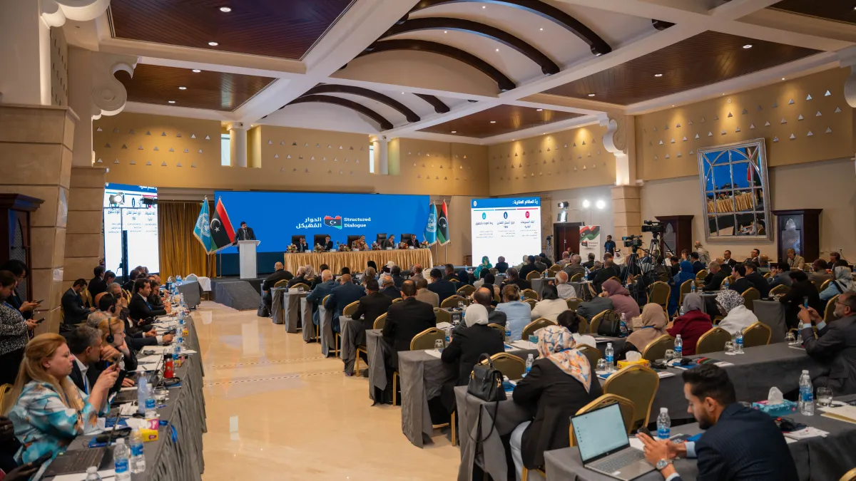 Photo of the Structured Dialogue Final Plenary Meeting