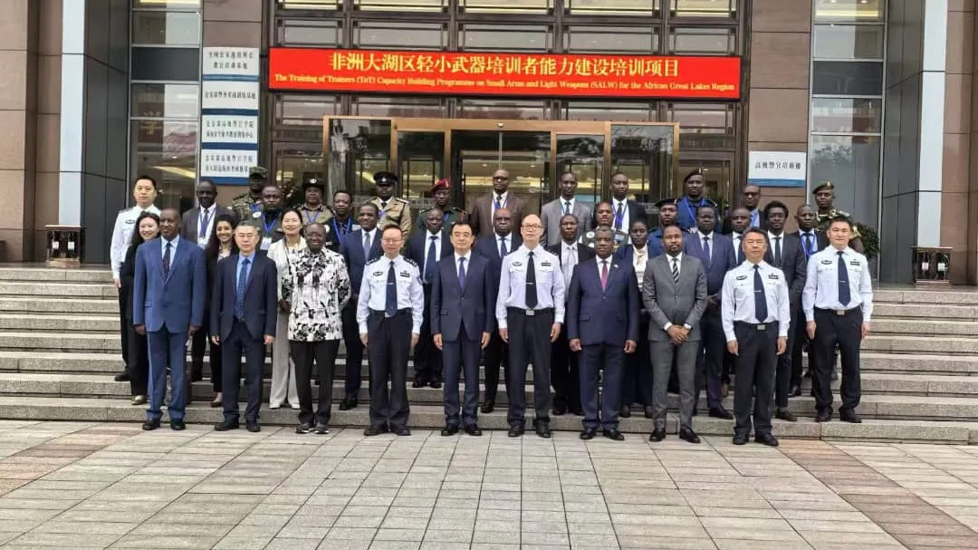 China Host Training of Trainers on Small Arms and Light Weapons Management Training of Trainers on Small Arms and Light Weapons Management
