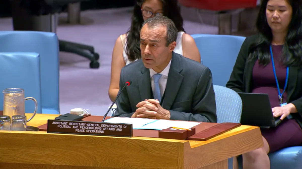 ASG Khiari briefs the Security Council on Yemen.