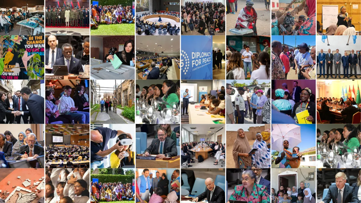 A collage of photos. 