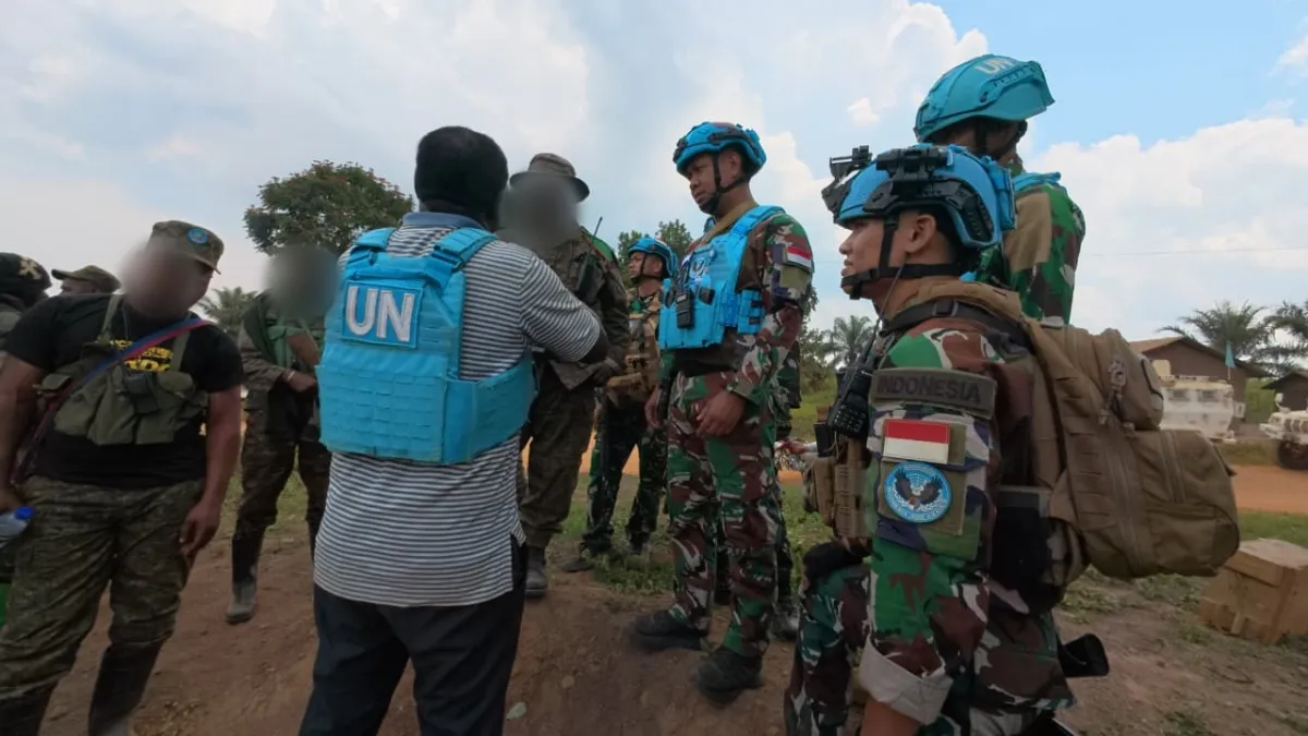 Alerted by local sources about the situation in Bamande, two reaction teams from MONUSCO’s Indonesian contingent were dispatched from the permanent operating base in Komanda.