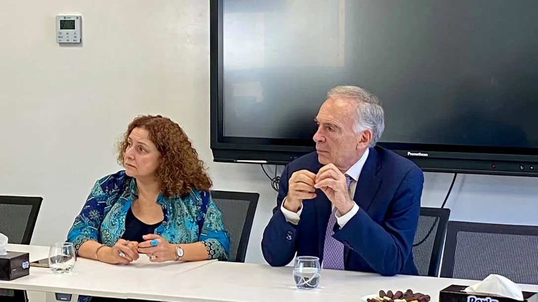OIC SCL Jean Arnault visits Adyan Foundation in Beirut