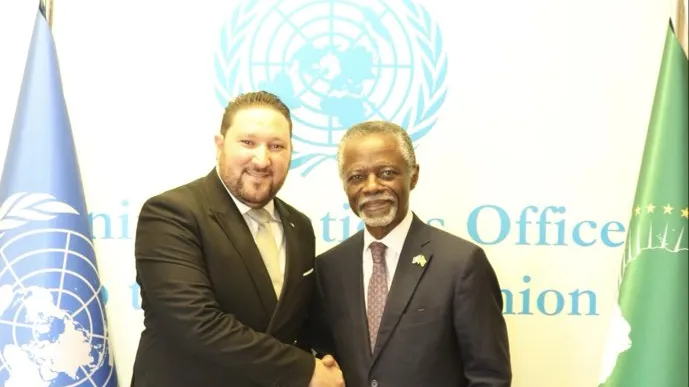 SRSG meets Ambassador of Algeria to Ethiopia and Permanent Representative to the African Union