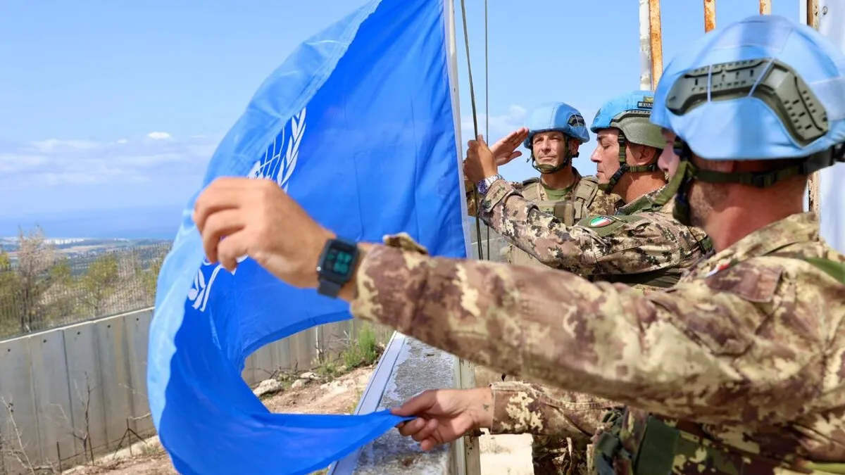 UNIFIL observation post, damaged during conflict, is operational again