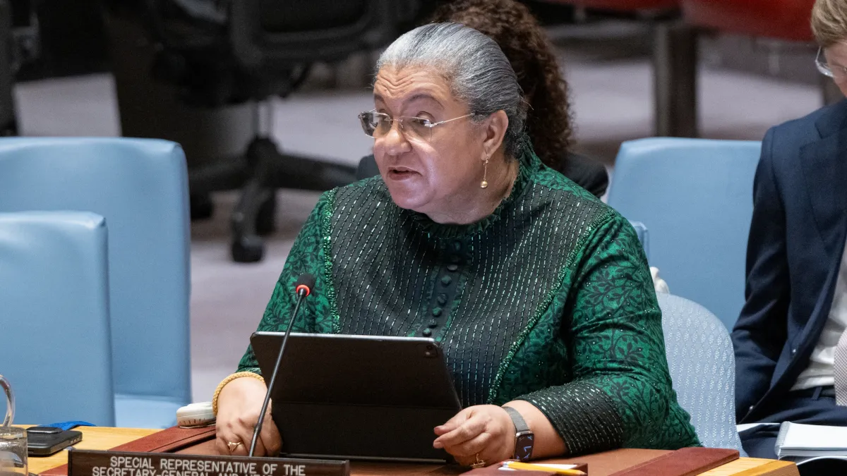 SRSG Hanna Tetteh briefing UNSC
