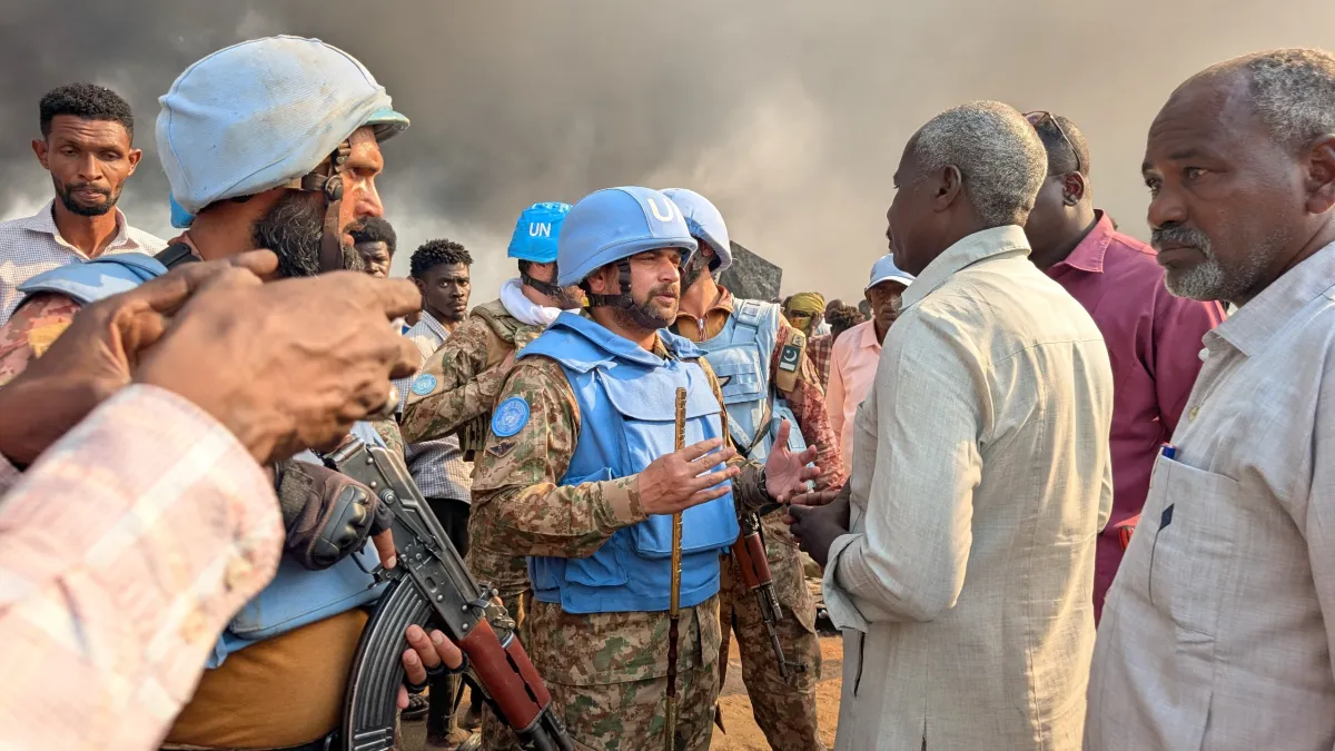 the drone attacks in the Abyei area