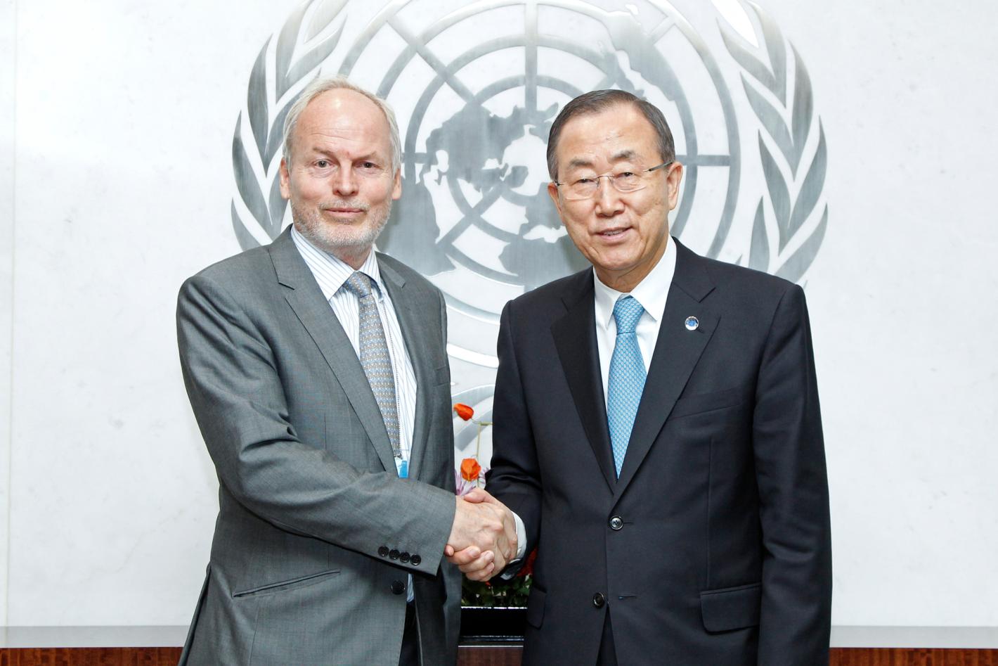 Secretary-General meets with SRSG for Somalia
