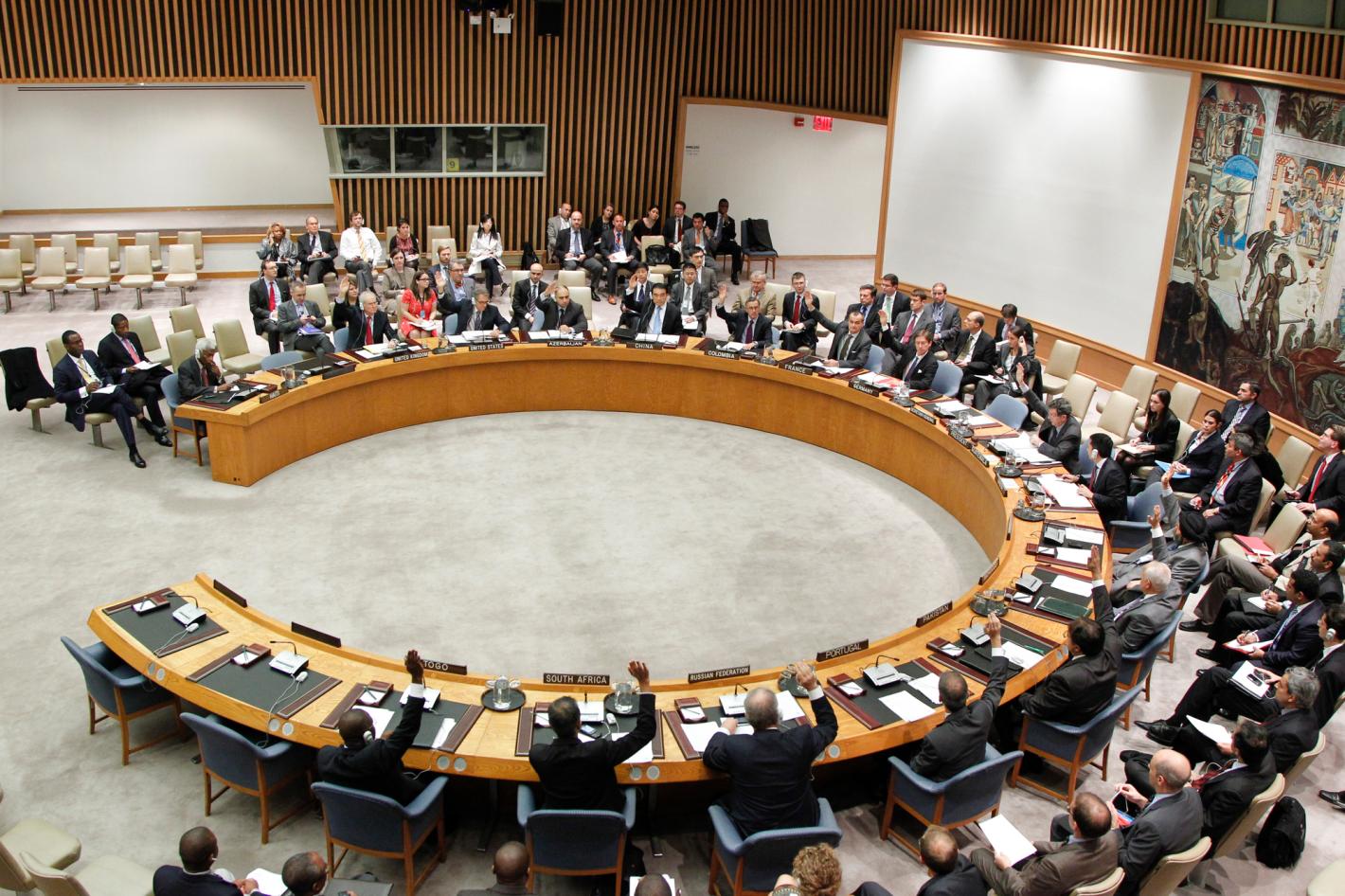 A wide view of the Security Council