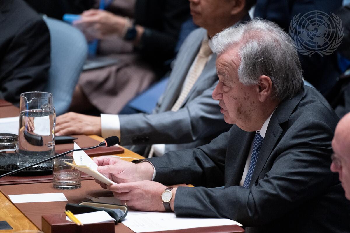 Secretary-General António Guterres 