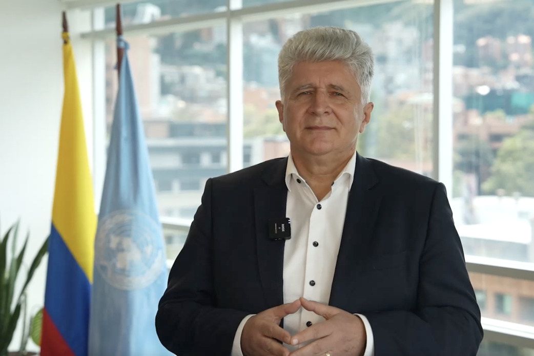 Mensaje del SRSG Miroslav Jenča en el inicio de sus funciones en Colombia