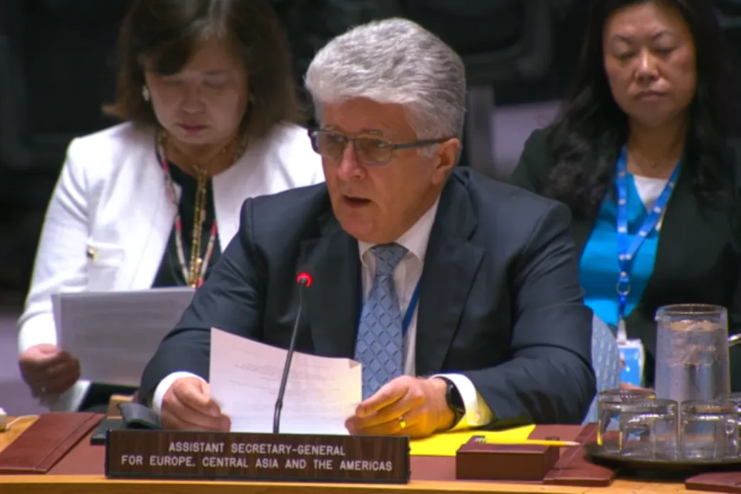 Assistant Secretary-General for Europe, Central Asia and the Americas Miroslav Jenča