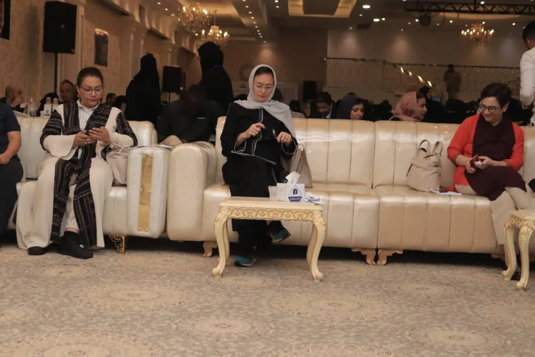 UNMHA Officer-in-Charge Mari Yamashita at the 8th Feminist Summit in Aden