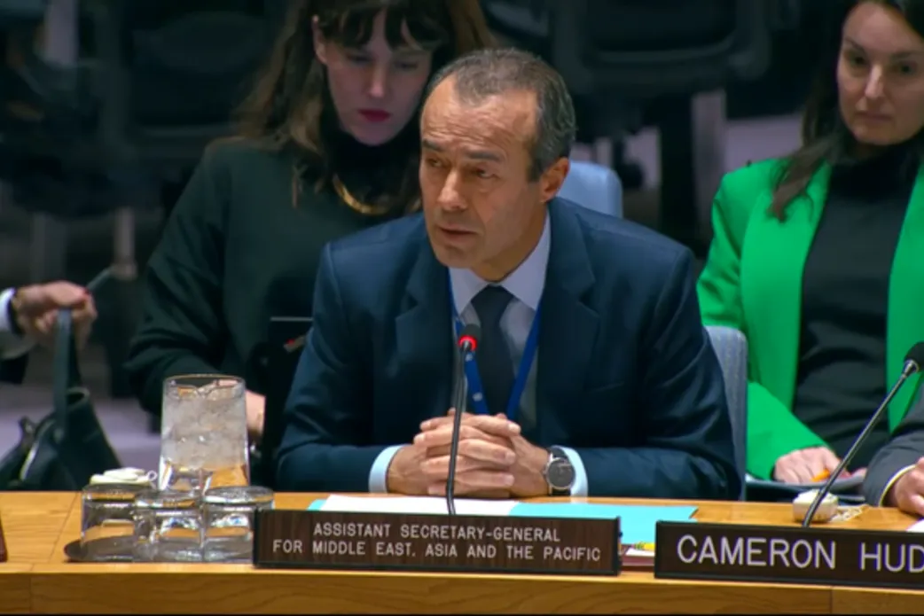 ASG Khiari briefs the Security Council on Sudan