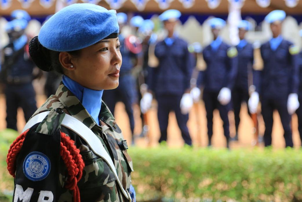 A UN Police Officer