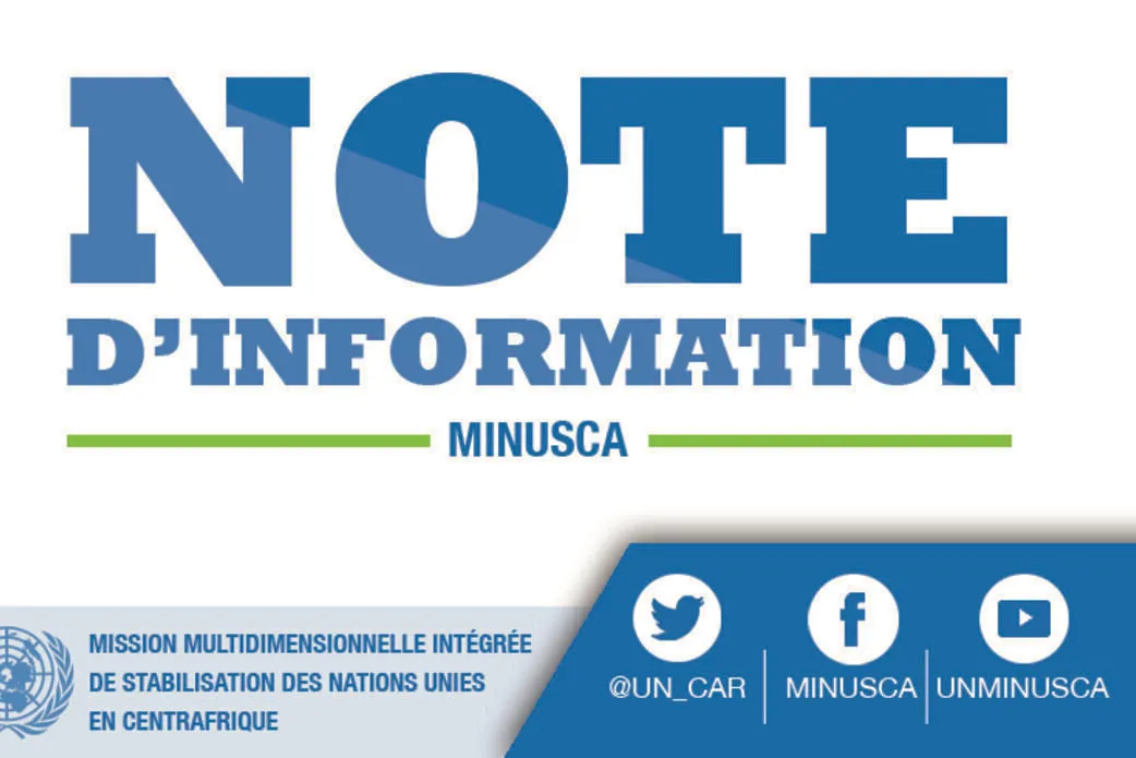 NOTE d'INFORMATION