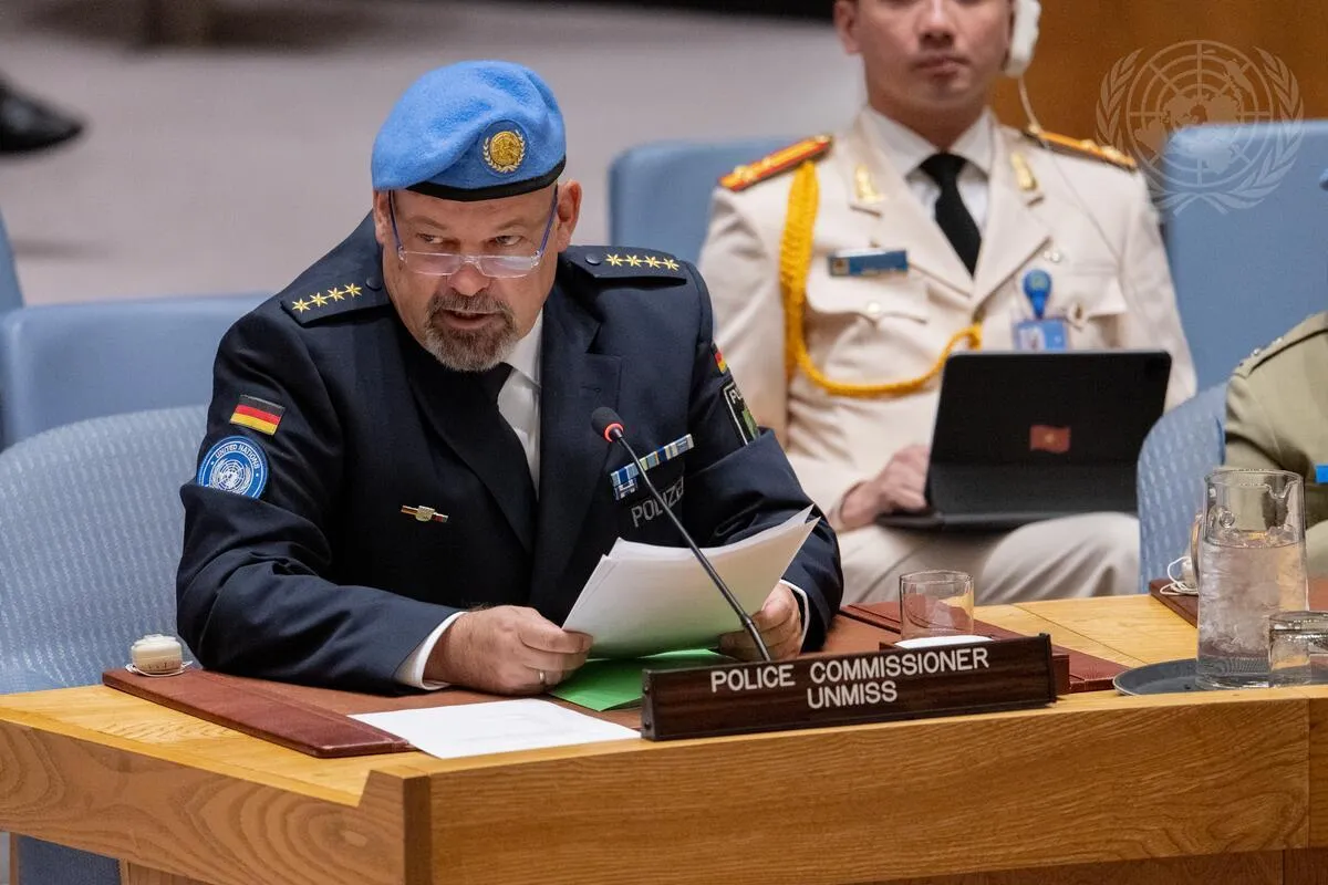 UN Peacekeeping UNMISS South Sudan Police Commissioner 