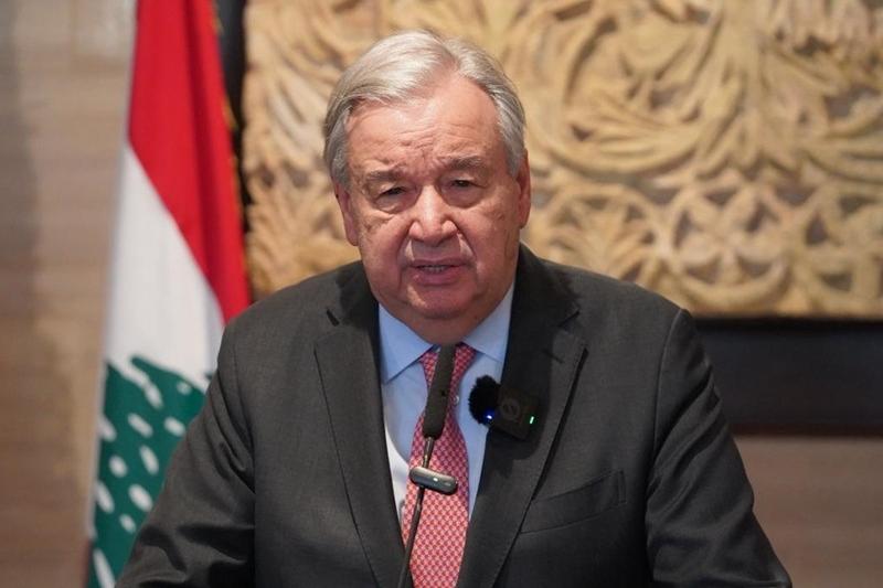 Guterres in Ain El Tineh Guterres in Ain El Tineh
