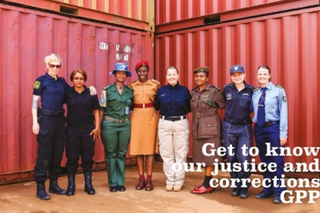 Justice and corrections government-provided personnel