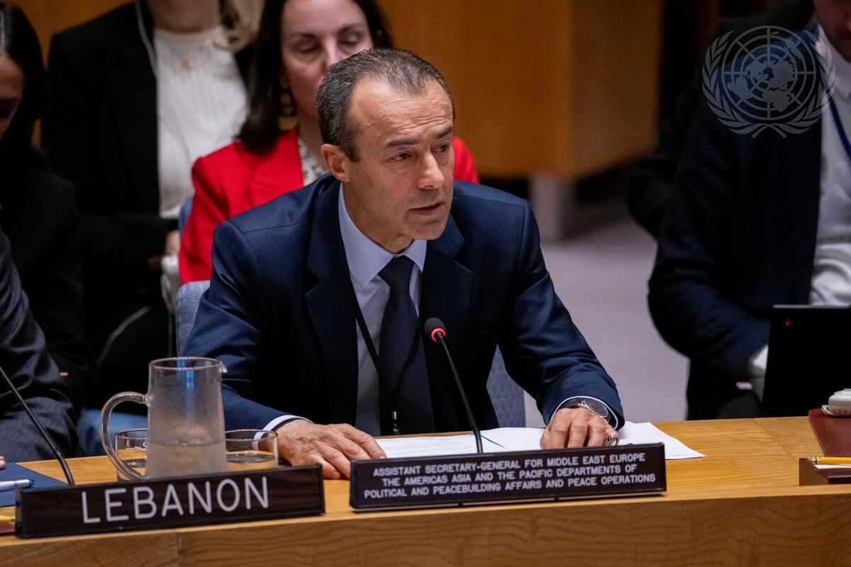 UN Assistant Secretary-General addresses Security Council on situation in Lebanon, 31 March 2026 UN Assistant Secretary-General addresses Security Council on situation in Lebanon, 31 March 2026