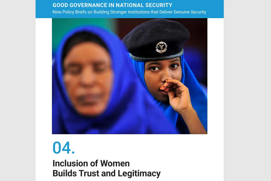 UNOAU participates in webinar on women’s inclusion, trust and legitimacy in security sector reform