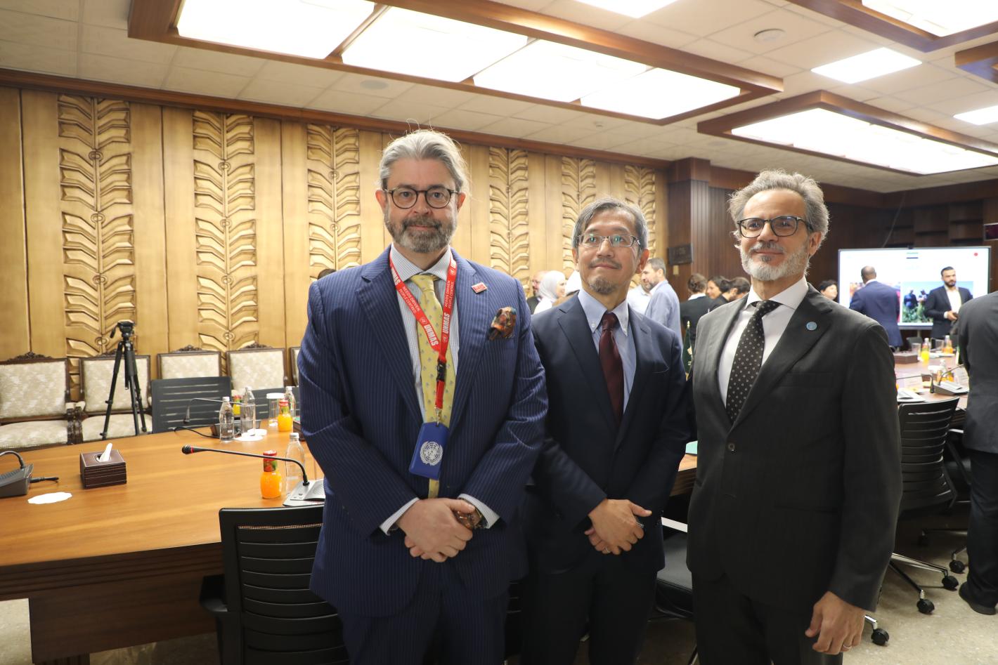 UNMAS & FAO Leader Standing