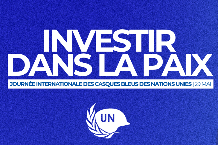investir dans la paix banière