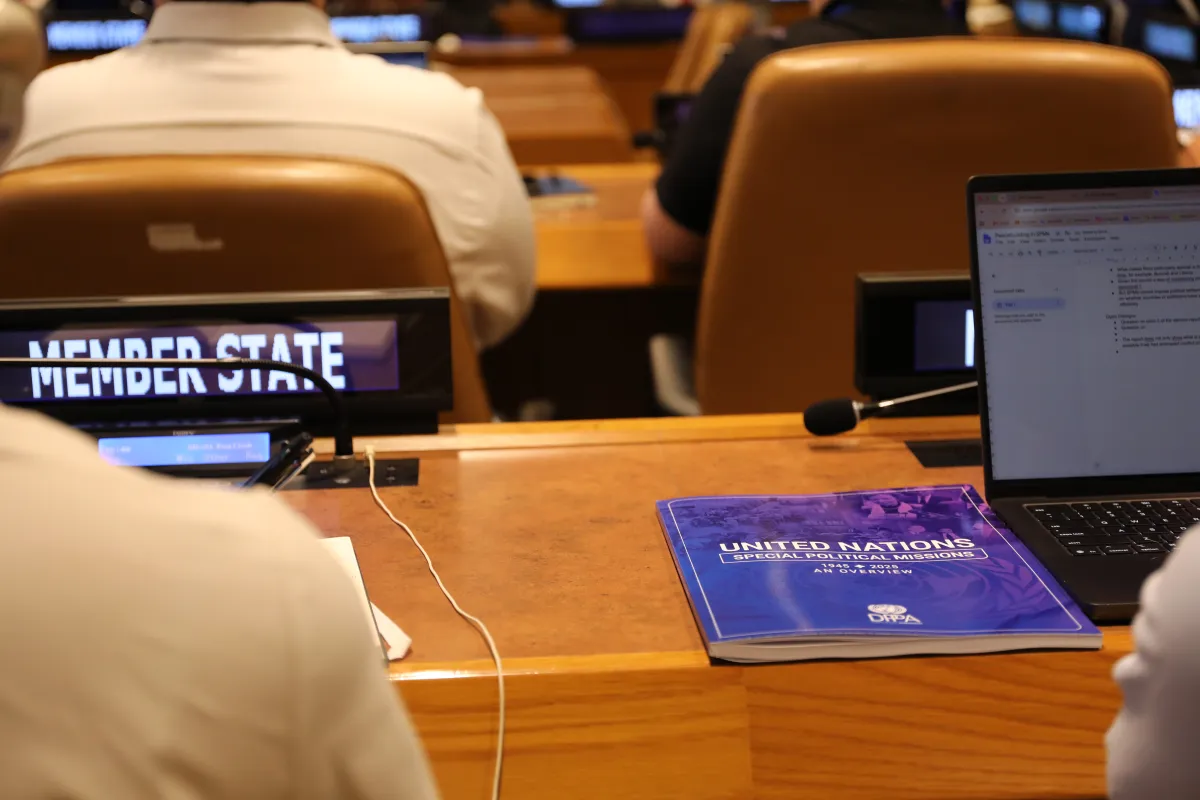 Launch of the publication “Special Political Missions 1945-2025: An Overview”