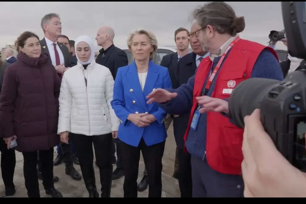  EU president visit to Damascus