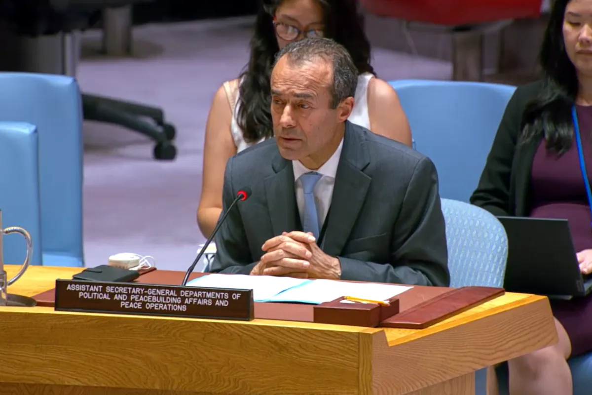 ASG Khiari briefs the Security Council on Yemen.