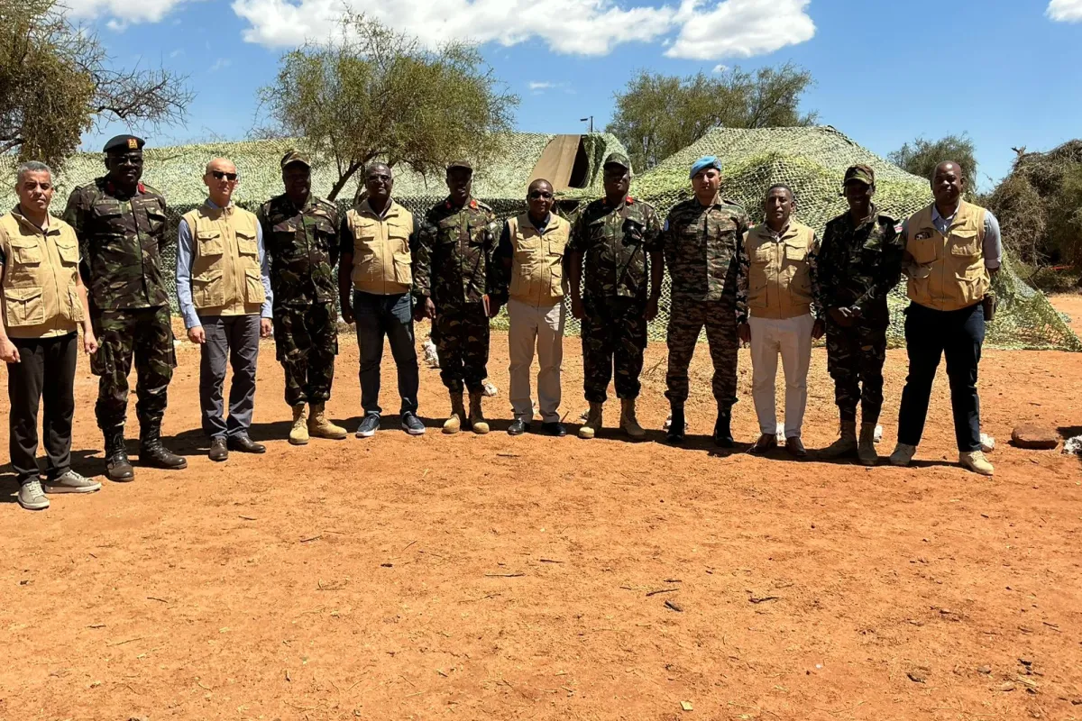 Pre-deployment verification of Kenyan contingent for AUSSOM