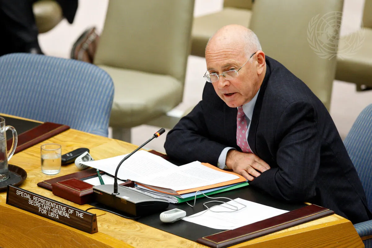 Special Representative for Libya Briefs Security Council