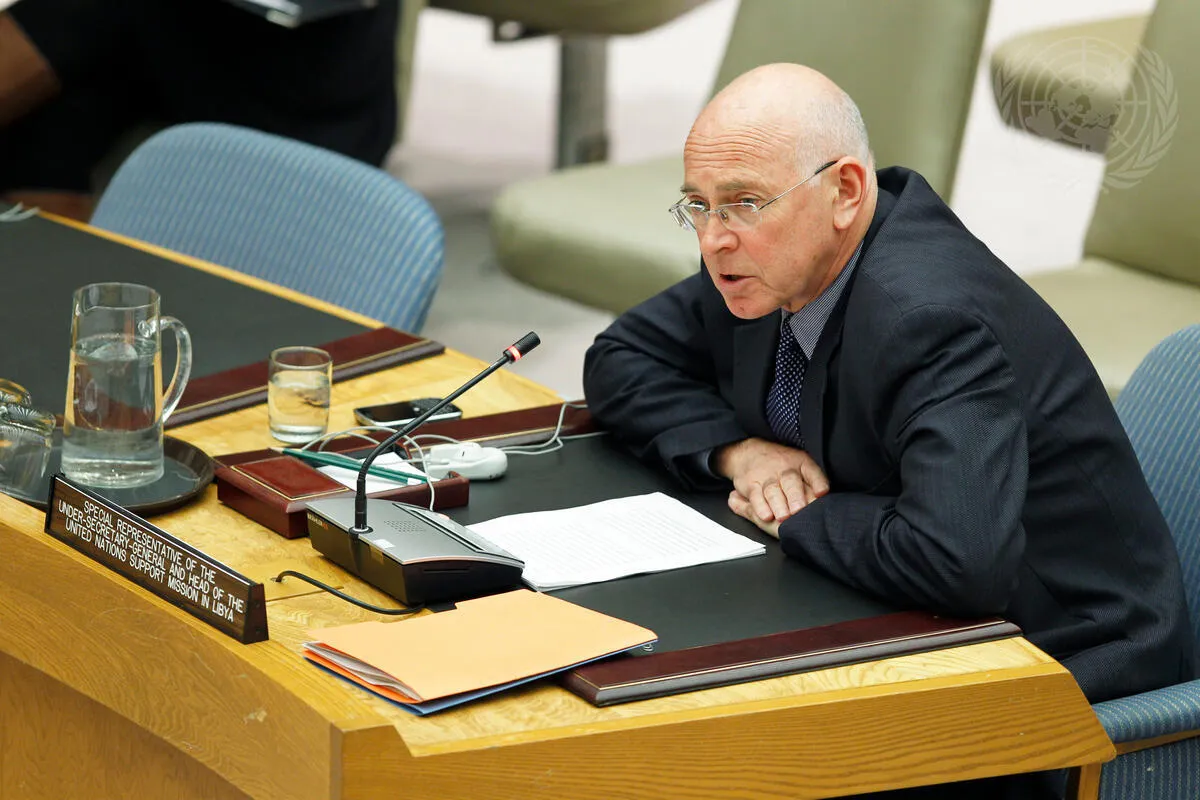 Special Representative for Libya Briefs Security Council