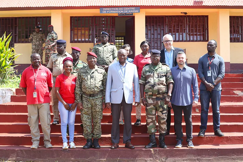 De nouvelles infrastructures sécurisées renforcent les capacités des Forces de défense et de sécurité centrafricaines