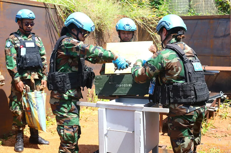 De nouvelles infrastructures sécurisées renforcent les capacités des Forces de défense et de sécurité centrafricaines