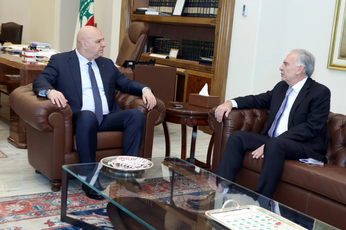 OIC Special Coordinator Jean Arnault met with President Joseph Aoun (09 10 2026) OIC Special Coordinator Jean Arnault met with President Joseph Aoun